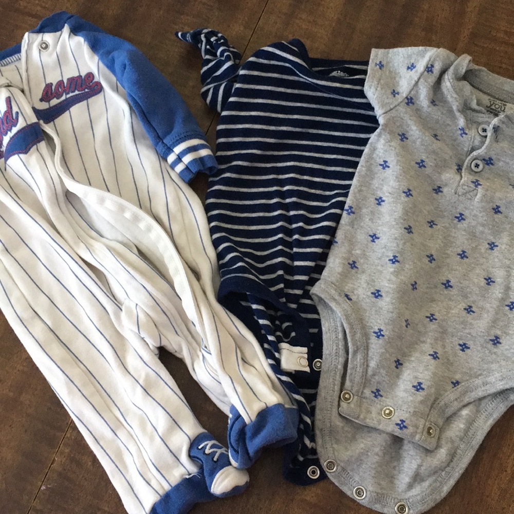 Carters 3 Month Baby Boy Bundle